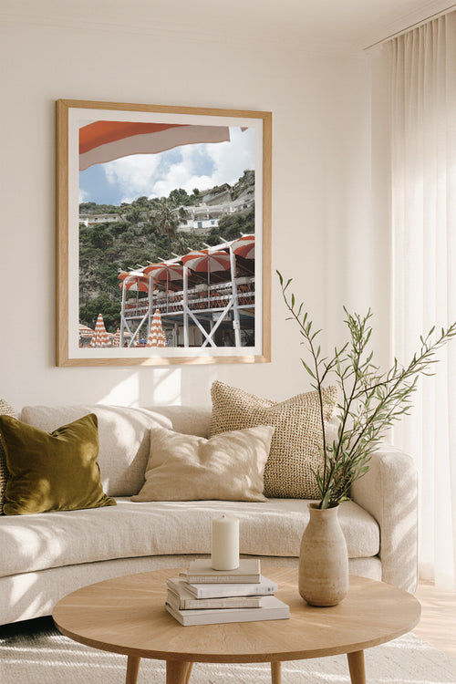 Arienzo Beach Club Positano Wall Art Photography