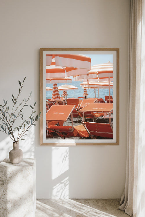 Arienzo Beach Club Coastal Wall Art