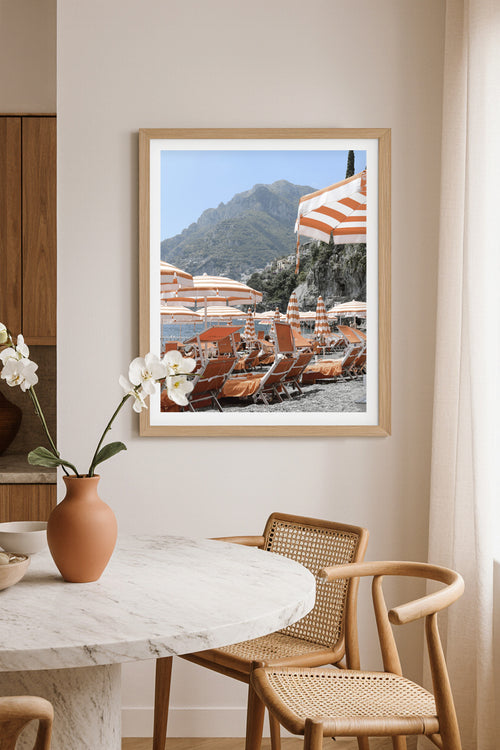 Arienzo Beach Club Positano Photo Wall Art