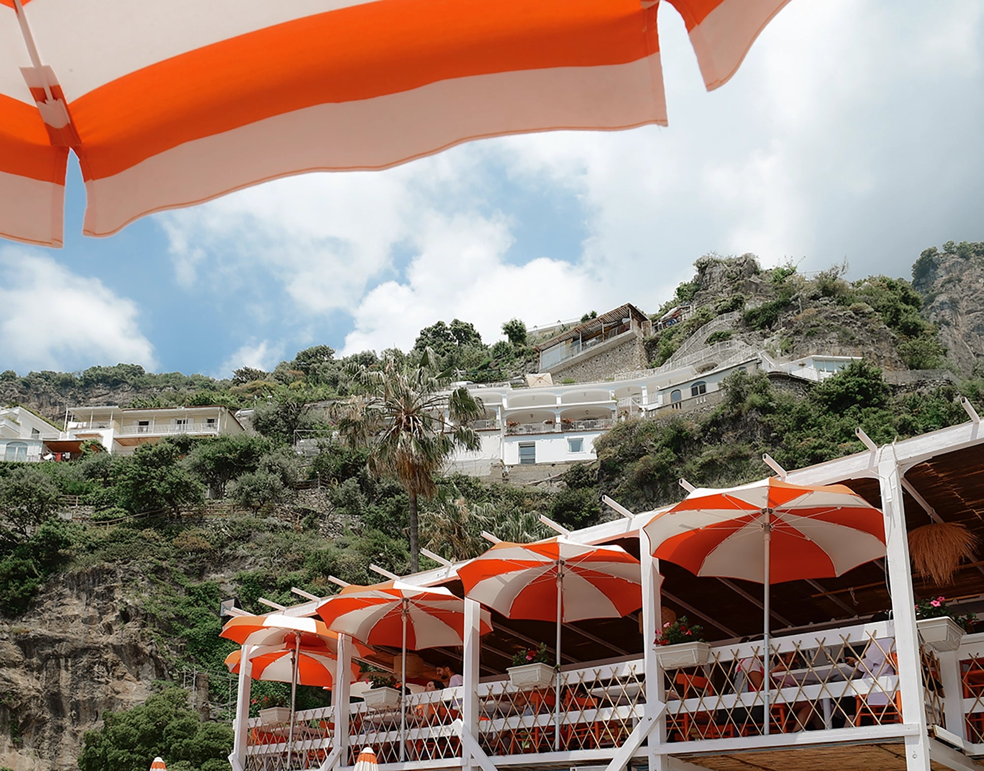 Arienzo Beach Club Positano Wall Poster