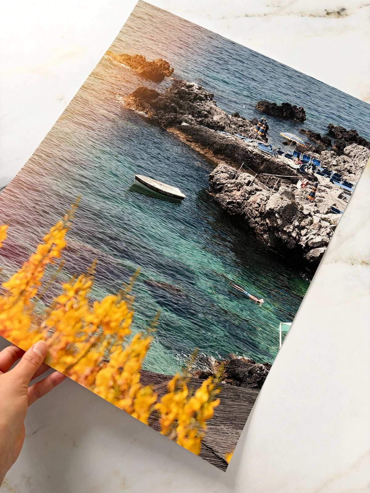 Capri Italy Beach Wall Art