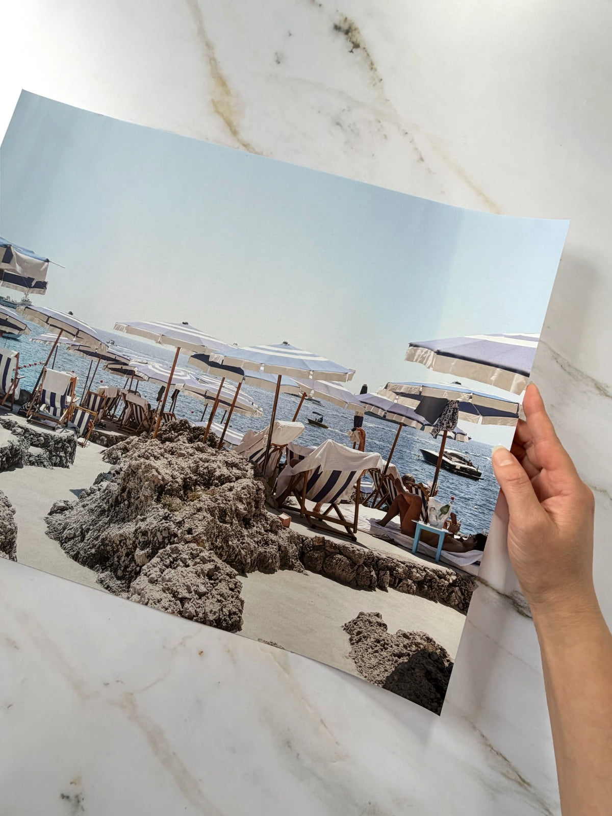 La Fontelina Capri Beach Wall Art