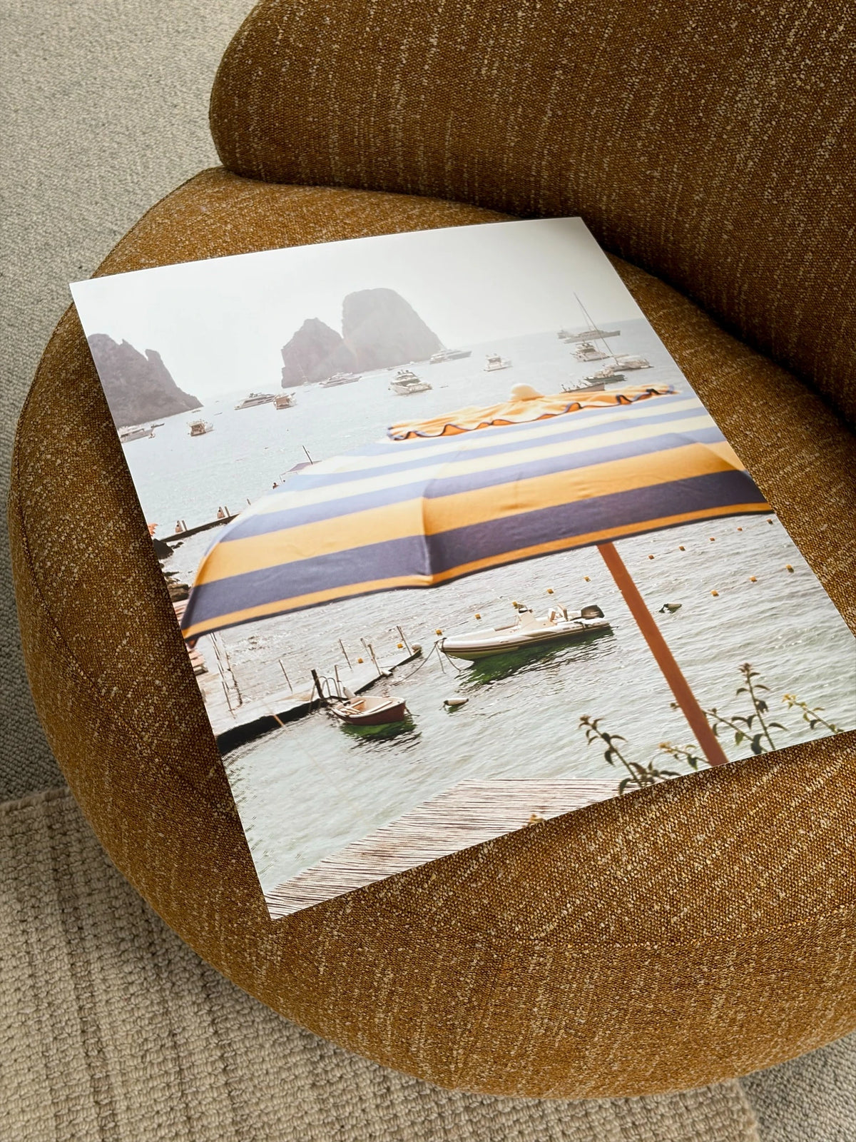 Capri Amalfi Coast Beach Wall Art