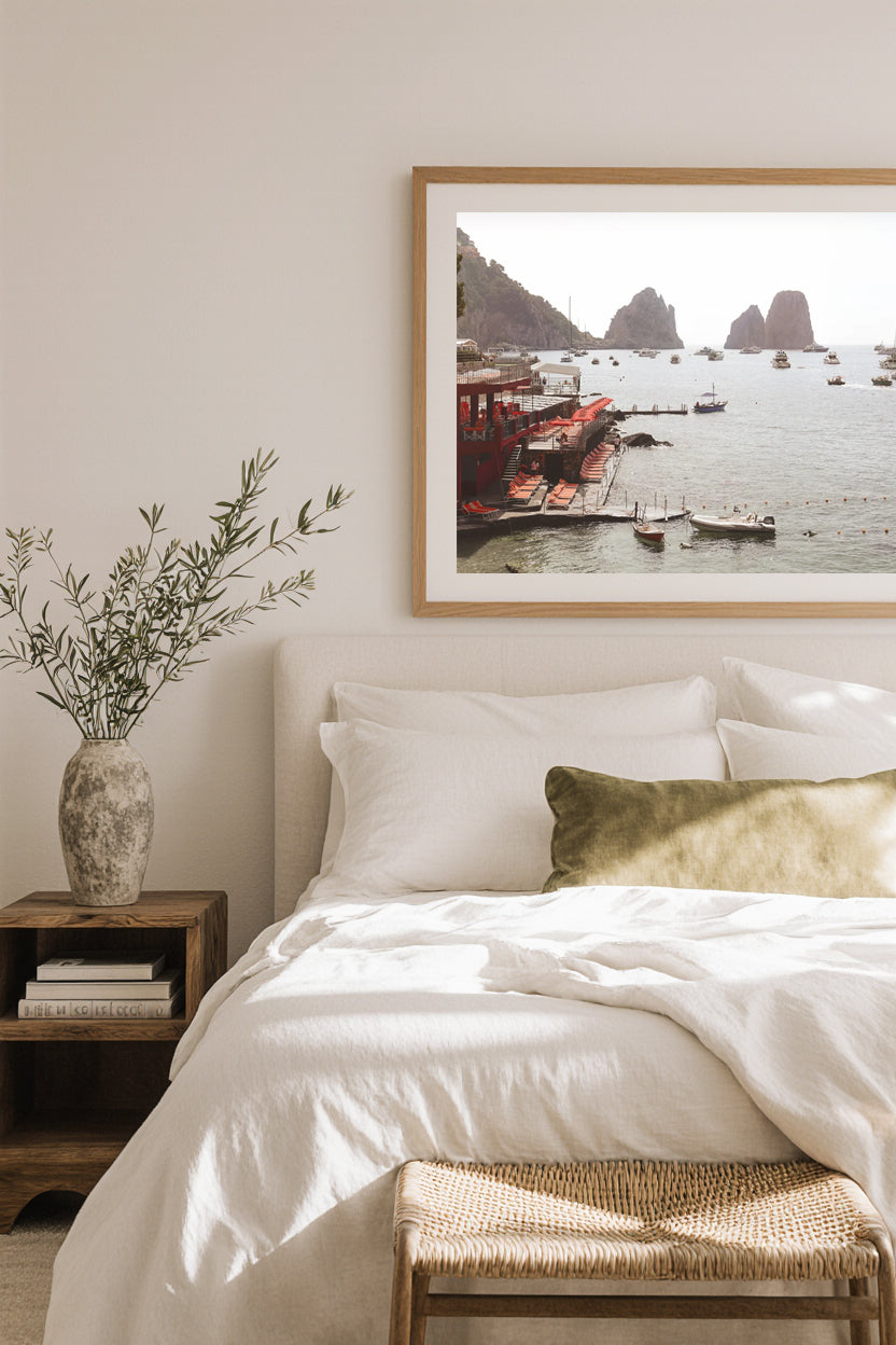 Marina Piccola Capri Wall Poster