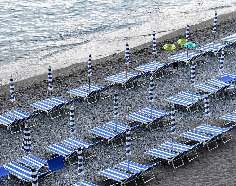 Fornillo Beach Club Positano Wall Art Print