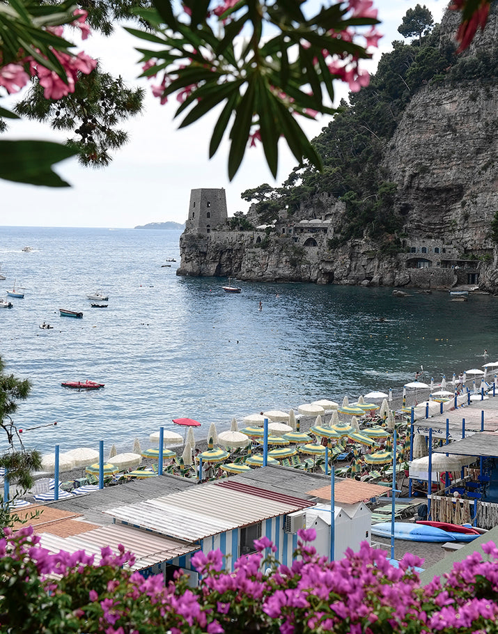 Fornillo Beach Coastal Wall Art