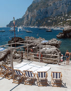 La Fontelina Capri Coastal Art Print