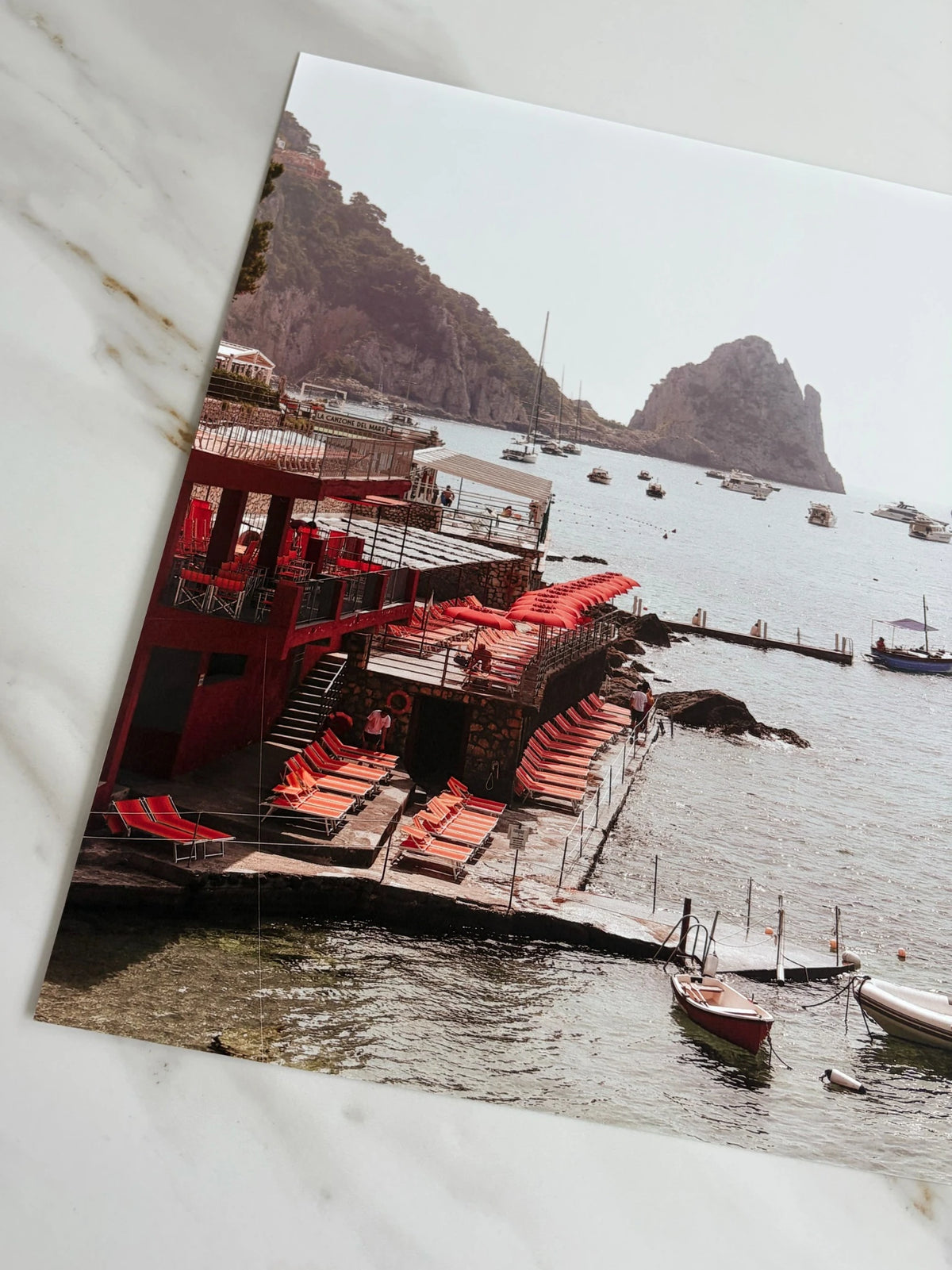 Marina Piccola Capri Wall Poster