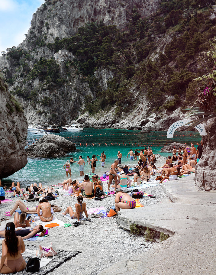 Marina Piccola Capri Wall Art Print