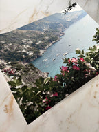 Positano Coastal Beach Wall Art