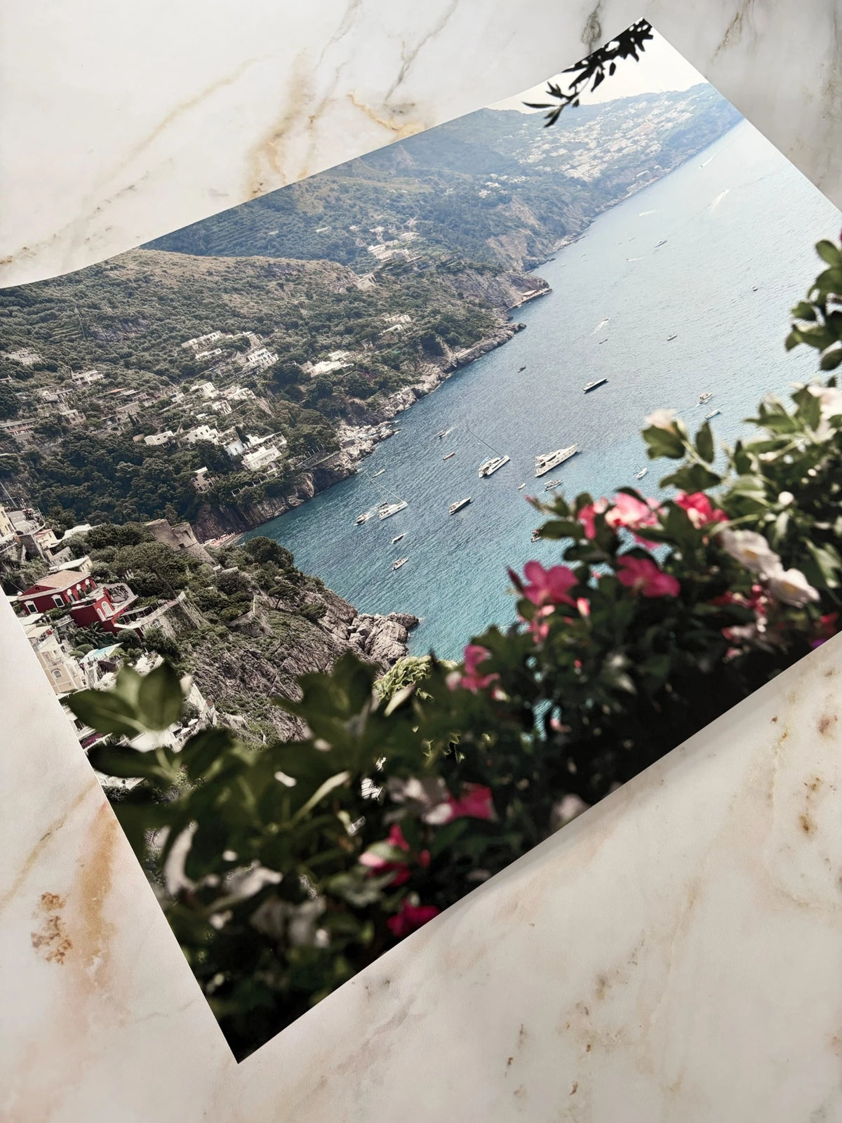 Positano Coastal Beach Wall Art