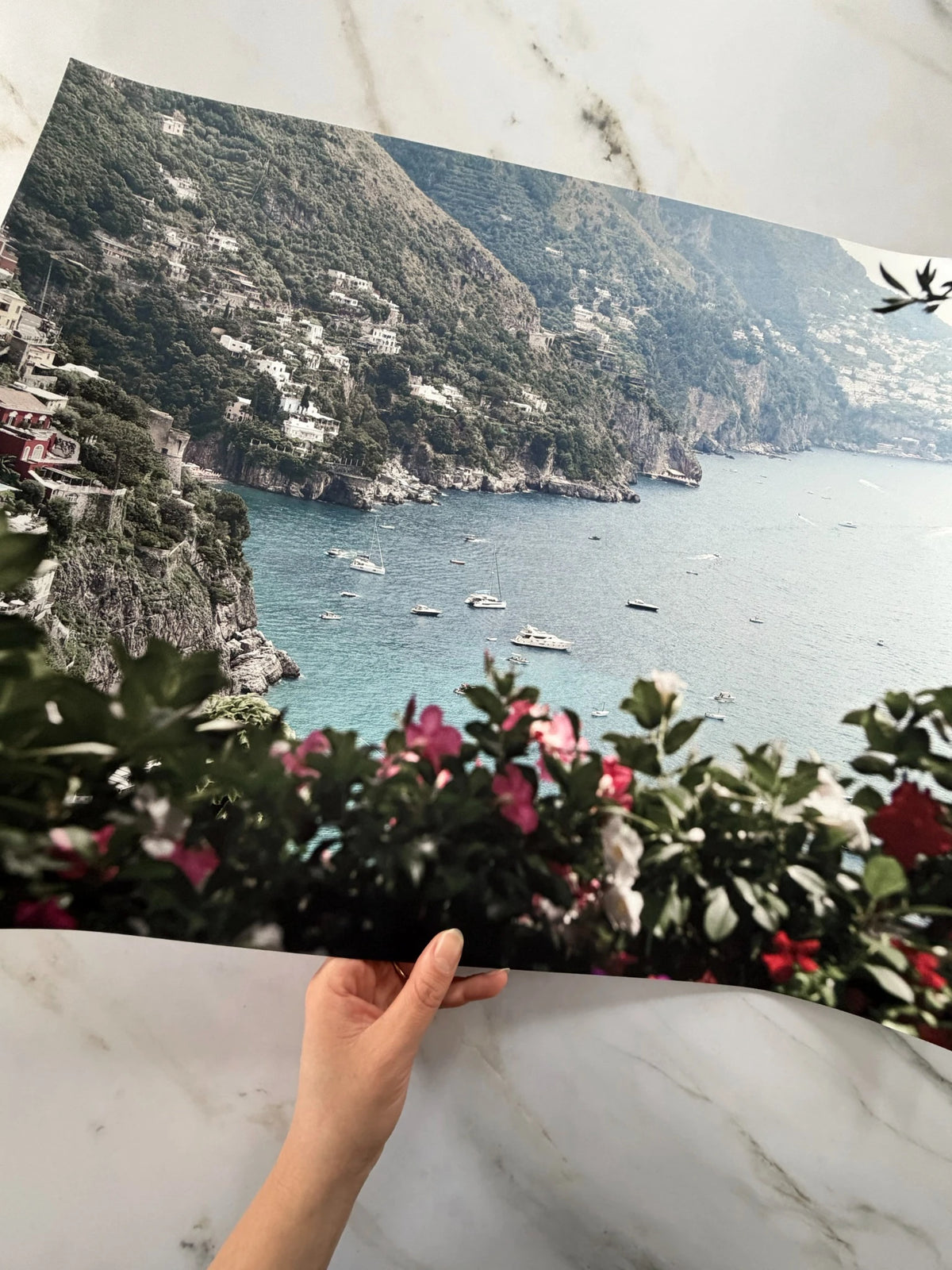 Positano Coastal Beach Wall Art