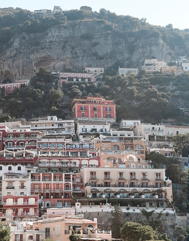 Positano Colorful Town Travel Photography Wall Art Print
