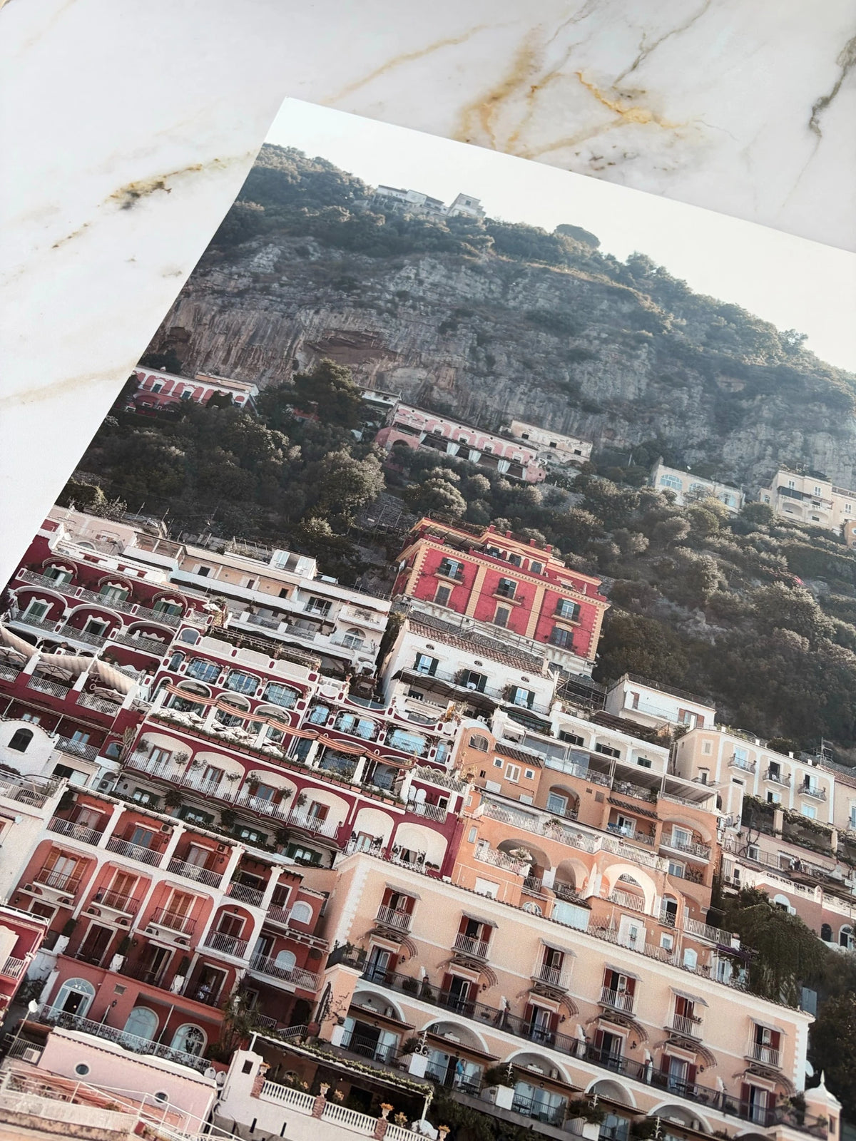 Positano Colorful Town Travel Photography Wall Art Print