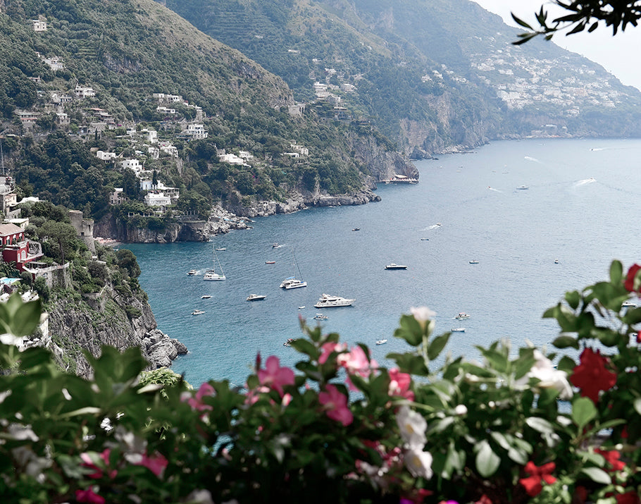 Positano Coastal Beach Wall Art