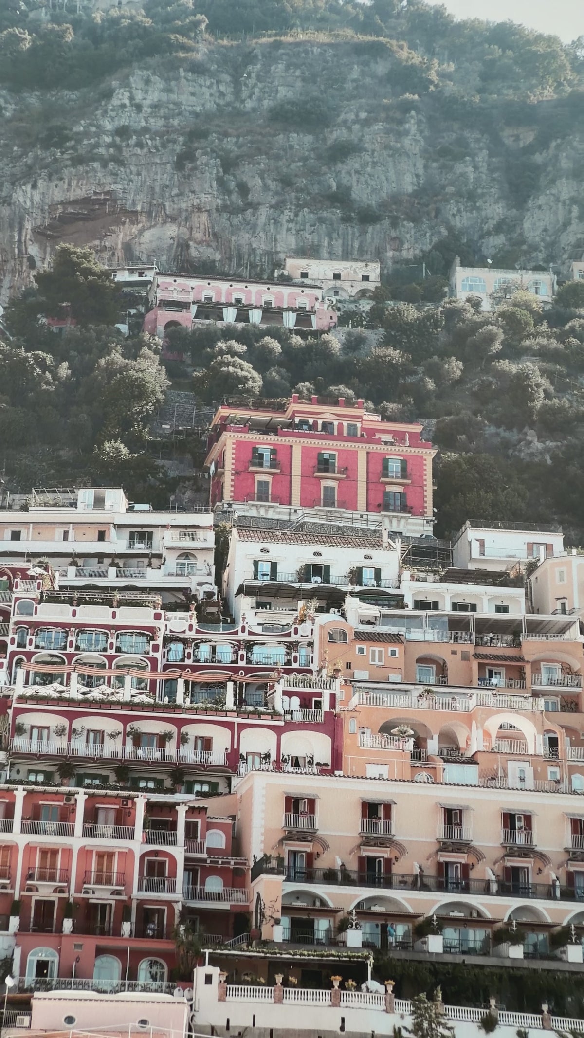 Positano Colorful Town Travel Photography Wall Art Print