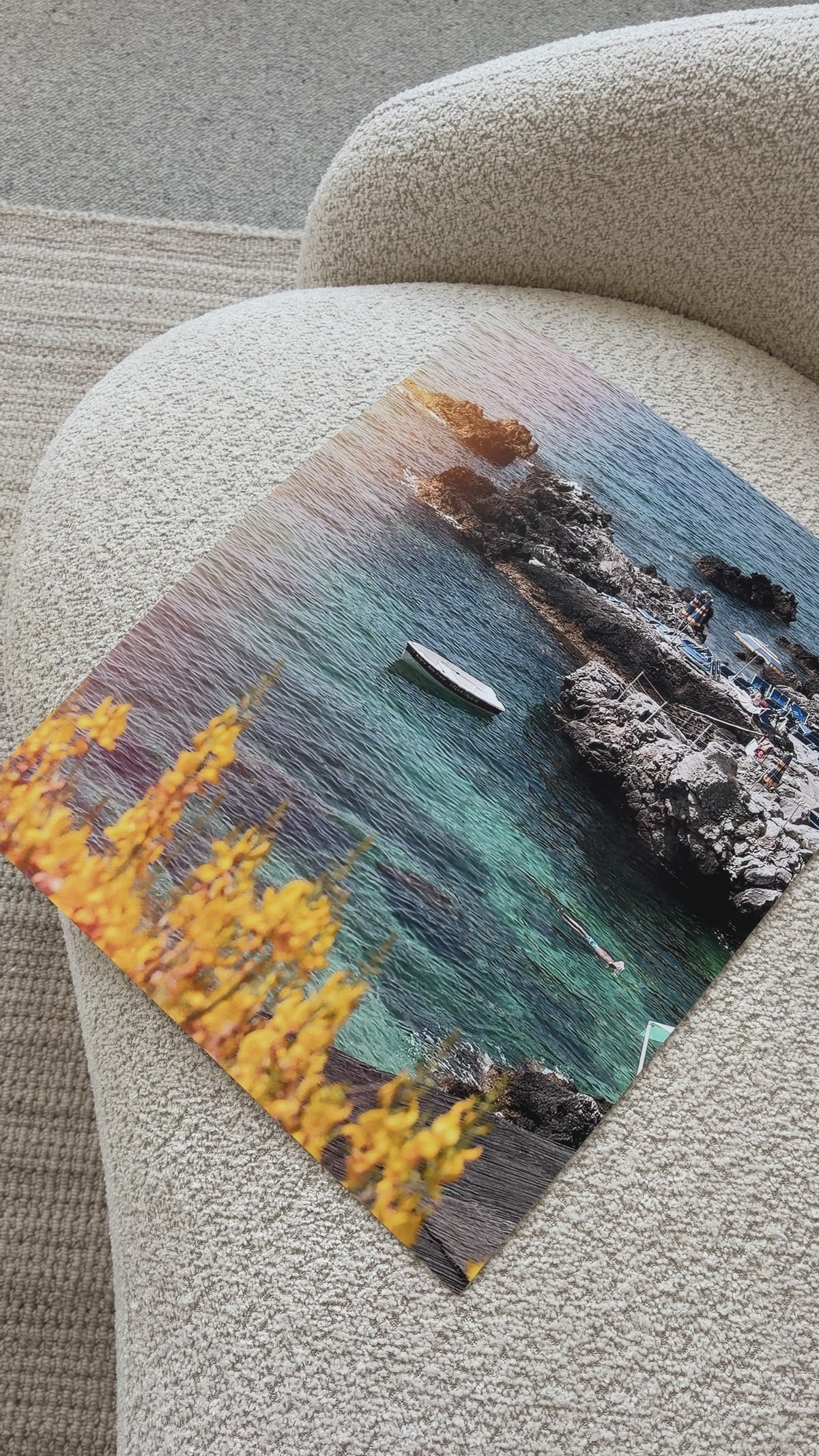Capri Italy Beach Wall Art