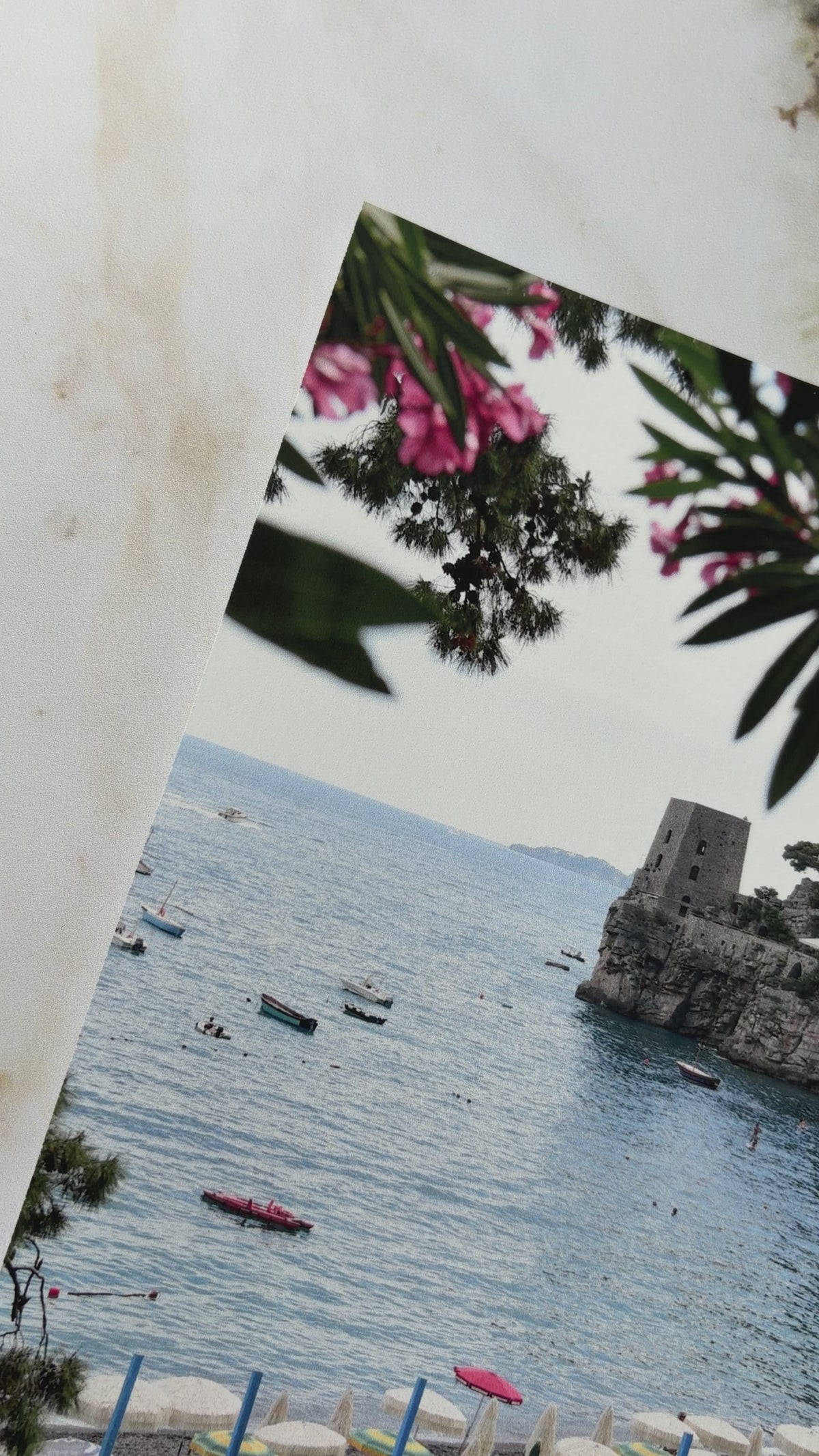 Fornillo Beach Coastal Wall Art