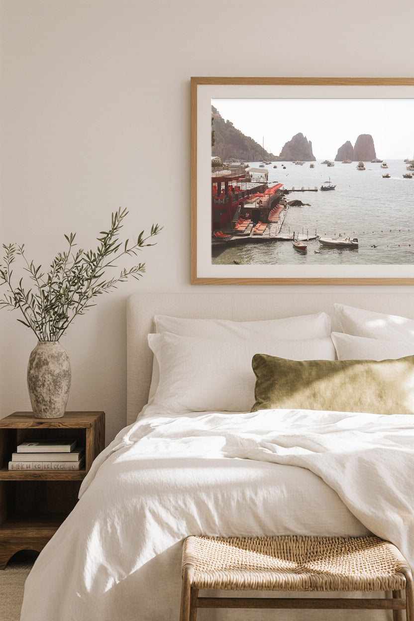 Marina Piccola Capri Wall Poster